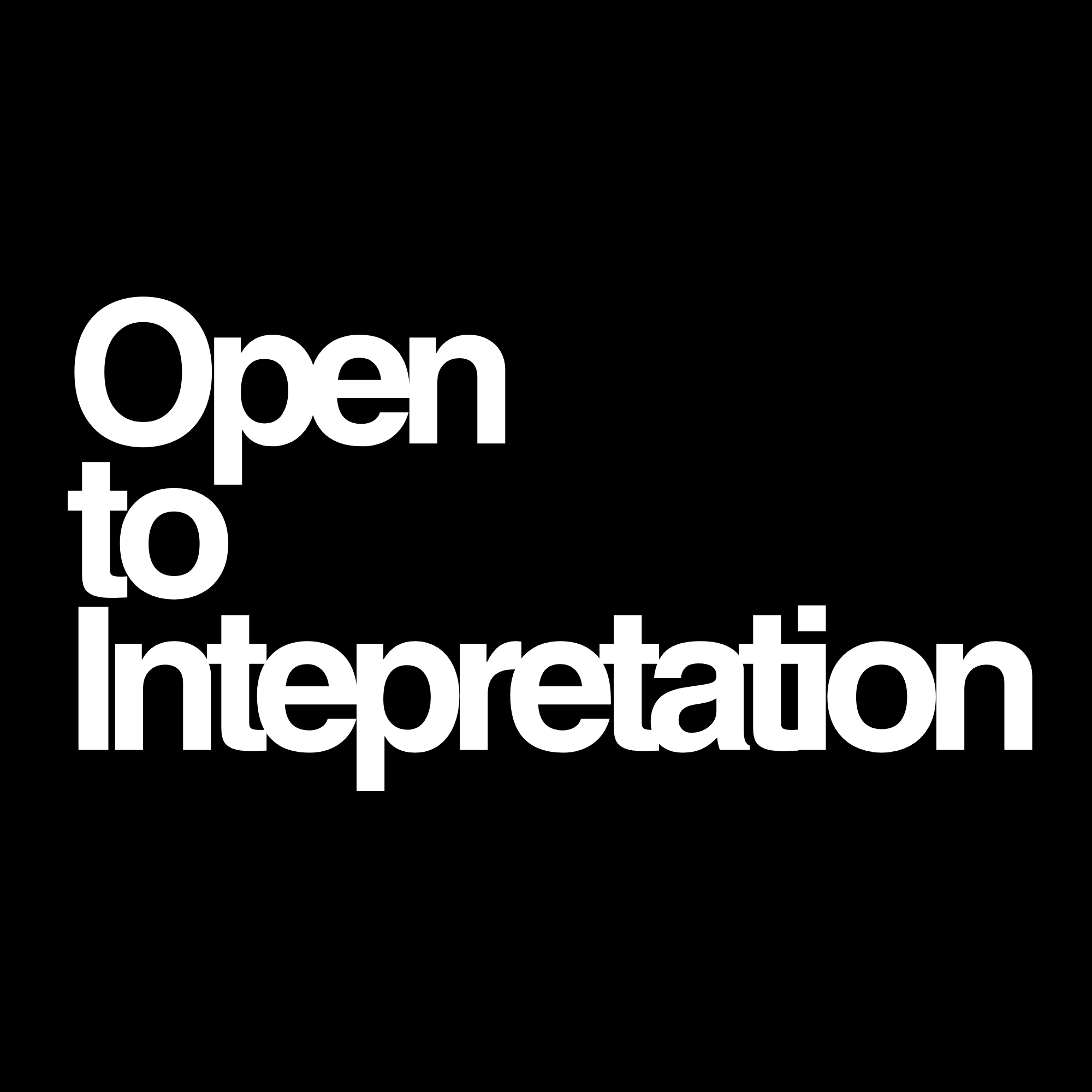 Open to Interpretation