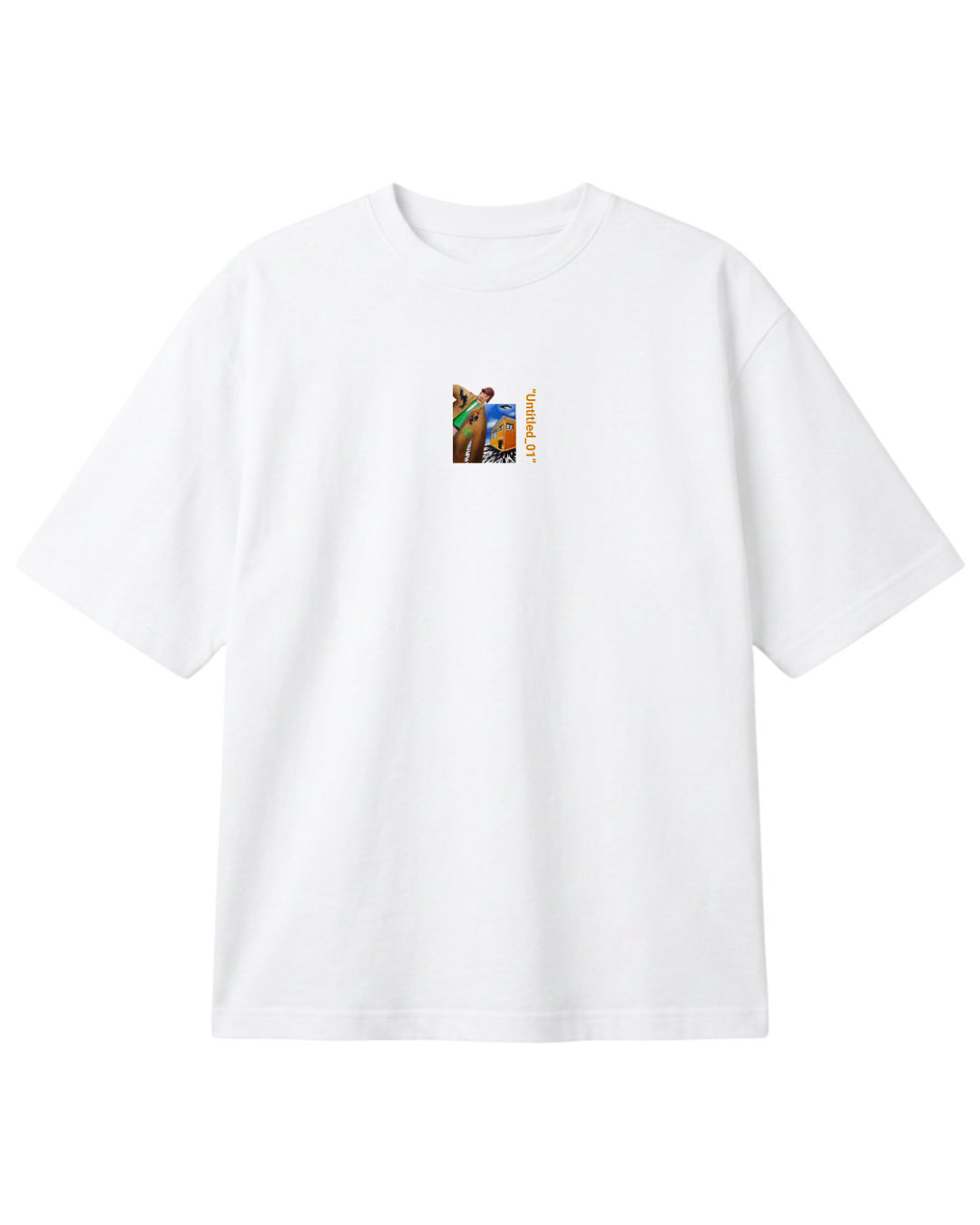 "Untitled 01" Box Tee